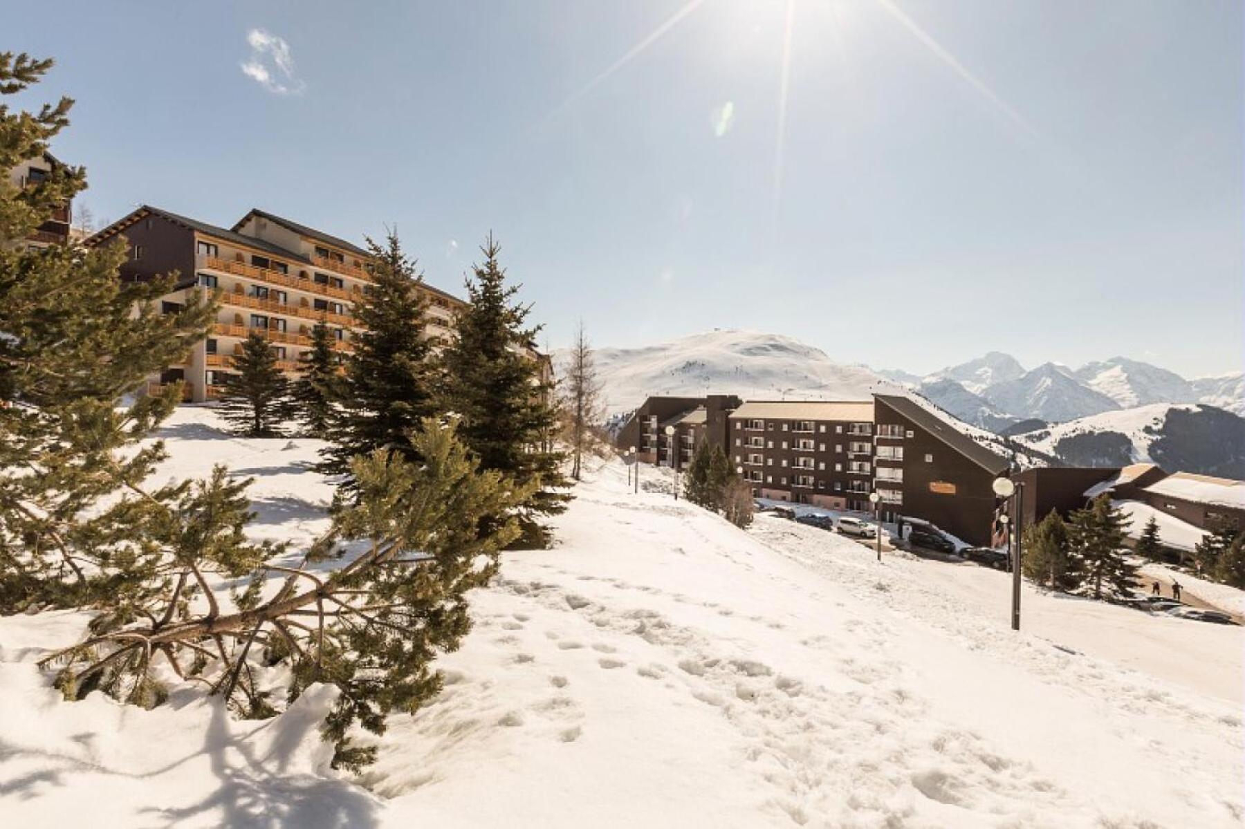 Residence Les Horizons D'Huez - Maeva Home - Appartement 2 Pieces 6 Personnes - Confort Mae-8120 מראה חיצוני תמונה